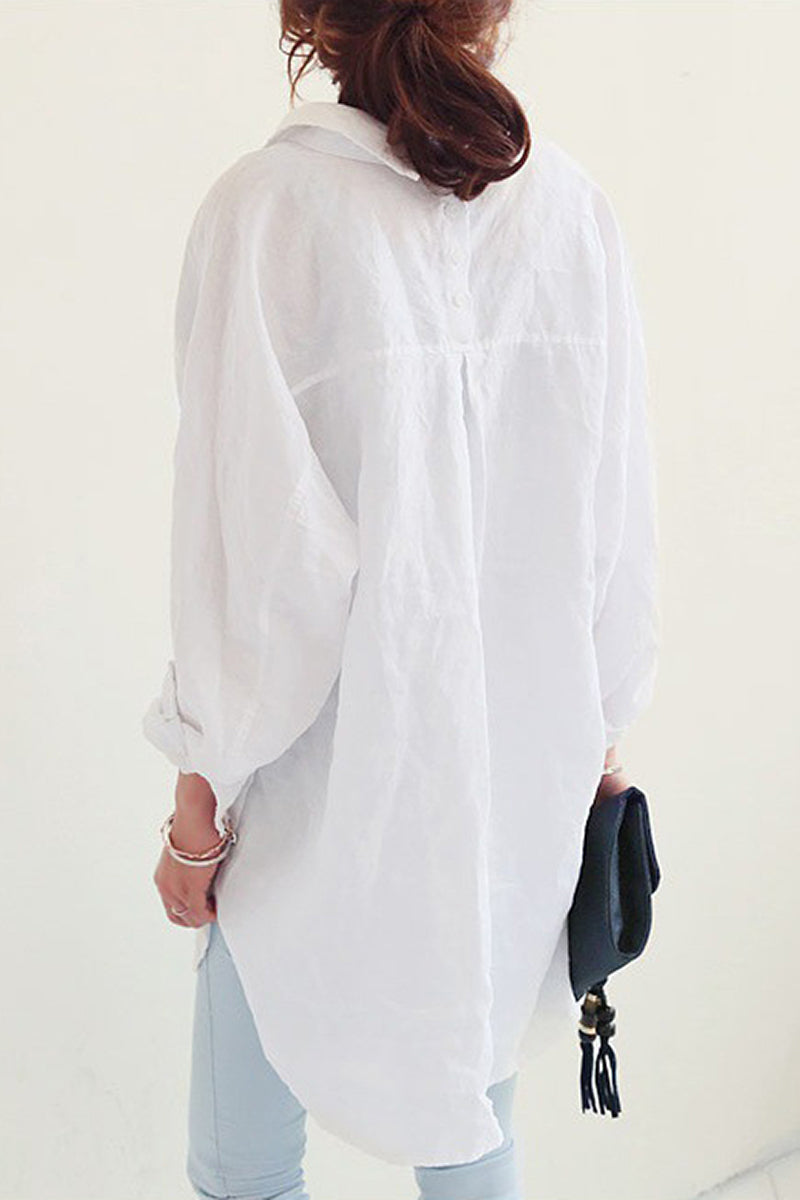 Karina | Oversized Linnen Shirt