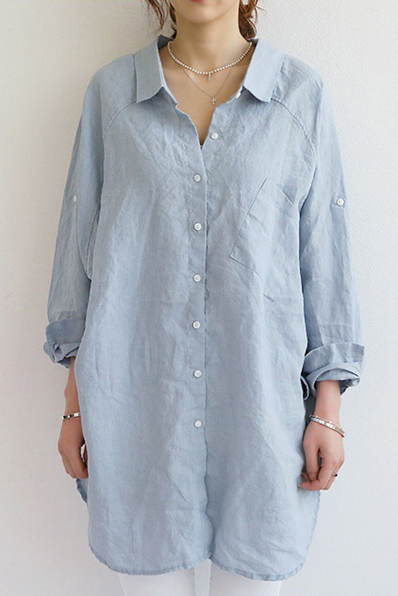 Karina | Oversized Linnen Shirt