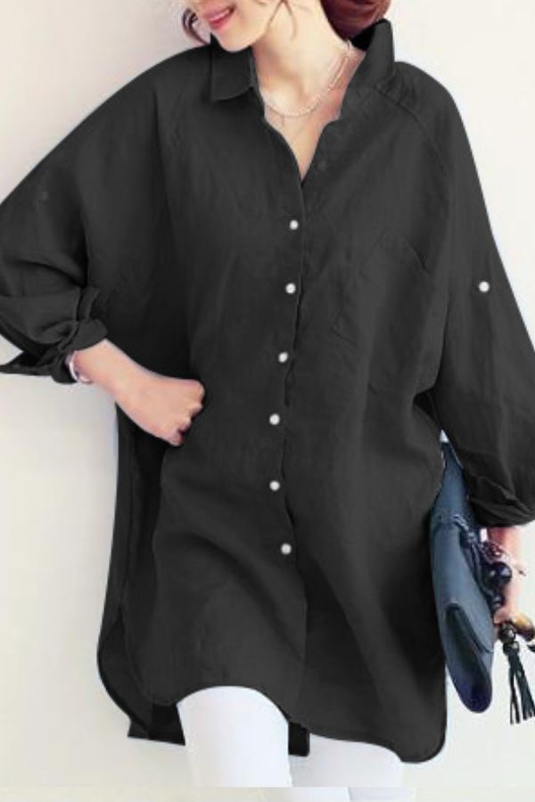 Karina | Oversized Linnen Shirt