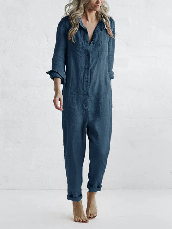 Katoen Jumpsuit