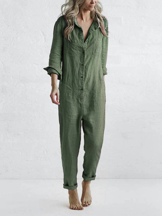 Katoen Jumpsuit