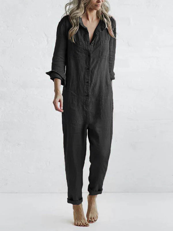 Katoen Jumpsuit