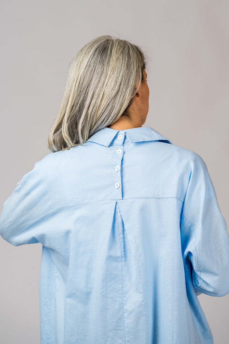 Karina | Oversized Linnen Shirt