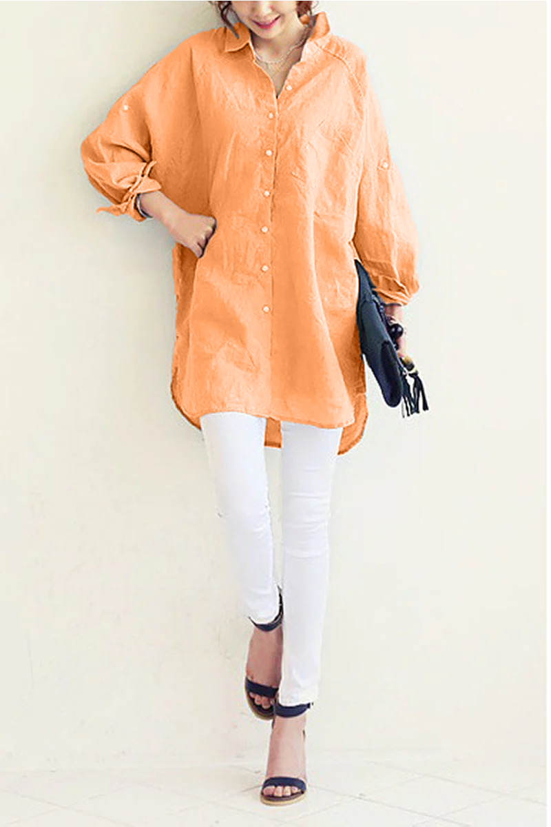 Karina | Oversized Linnen Shirt