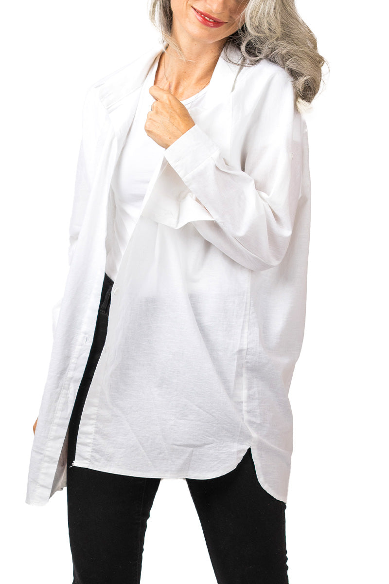 Karina | Oversized Linnen Shirt