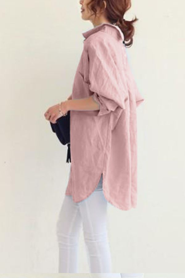 Karina | Oversized Linnen Shirt