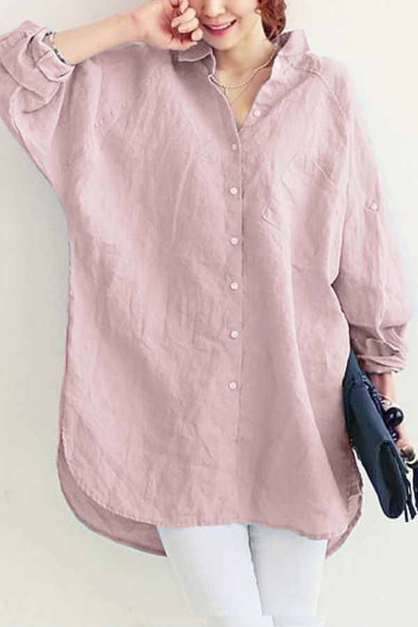 Karina | Oversized Linnen Shirt