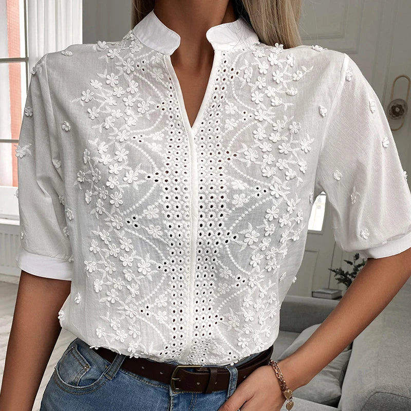 MYSTIQUE™ | BLOUSE MET V-HALS